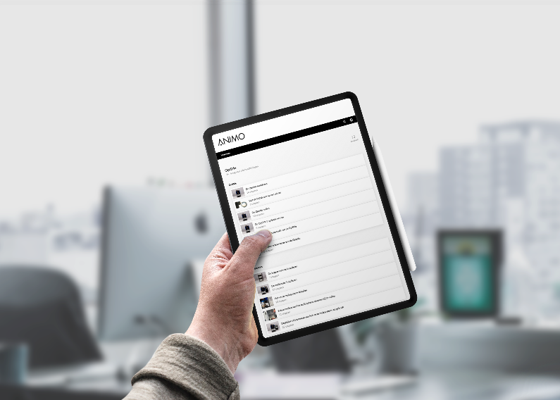 De nieuwe handleiding van Animo: digitaal, online en met duidelijke instructies.